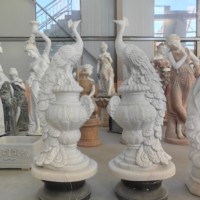 YDSTONE personnalisé moderne Sculpture en pierre naturelle intérieur/extérieur décor à la maison marbre Statue grecque pour Villa & Temple Application