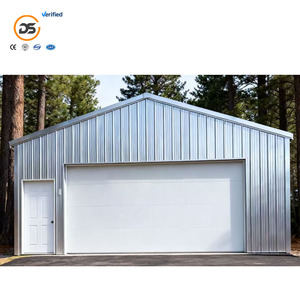 Garage moderne en acier léger personnalisé Atelier préfabriqué Structure voiture hangar avec installation rapide et 1 an de garantie - Product Image 3