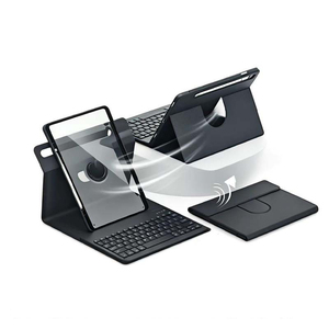 Funda Magnética Desmontable Giratoria para Tablet con Teclado y Ratón, Cubierta de Cuero PU para <span class=keywords><strong>Samsung</strong></span> <span class=keywords><strong>TAB</strong></span> S11 A11 S10+ FE - Product Image 5
