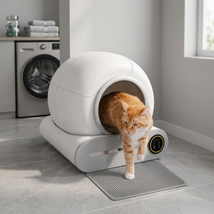 Caja de Arena Inteligente Automática para Gatos, 80L de Gran Capacidad, Autolimpiable, Fácil de Limpiar, Control de Olores, Control por Aplicación - Product Image 3