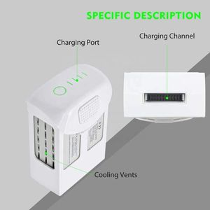 Batería Li-Po de Vuelo Inteligente de la serie Profesional Phantom 4 con 5870mAh 15,2 V para accesorios Phantom 4 Pro/4 RTK Dron - Product Image 5