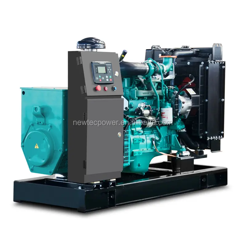 Offen 30kw 40kw 50kw 80kw 90kw 100kw Diesel generator angetrieben von Cummins Motor mit ATS