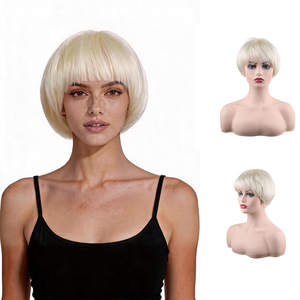 Pelucas largas rubias y marrones de 26 '' para el uso diario de una mujer encantadora - Product Image 1