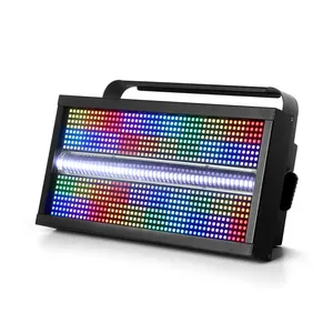 Popular Strobe Panel Light High Power LED 800pcsX0.3w RGB 3in1+48X5w CW Stage Light for DJ Disco Entertainment
