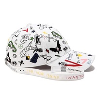 Casquettes de baseball personnalisées en polyester avec impression par sublimation intégrale et longue sangle