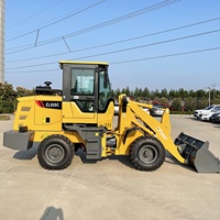 Neuer Kompakt-Radlader aus China mit CE-Zertifizierung, 0,8 Tonnen, 1 Tonne, 1,5 Tonnen, 2 Tonnen Mini-Baggerlader, Kleiner Frontlader