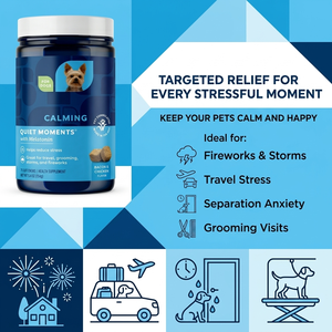 Masticables calmantes de cáñamo para perros Masticables suaves Alivio DE LA ANSIEDAD Cuidado calmante para mascotas Golosinas calmantes para perros Suplementos alimenticios - Product Image 4