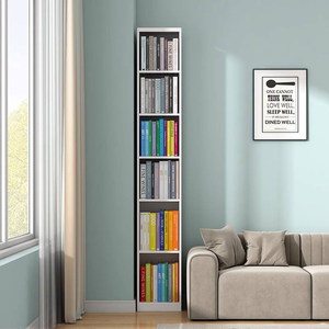 Étagère à livres en acier moderne : Meuble de rangement et présentoir autoportant personnalisable, adapté aux maisons, bureaux et écoles - Product Image 4