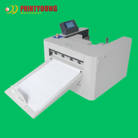 Machine perforante de rainage de papier d'alimentation d'air automatique numérique de contrôle d'écran tactile 372Y