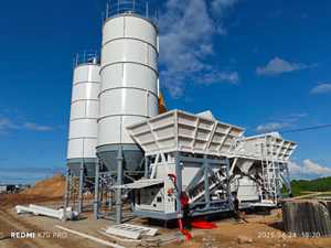 साइलो आपूर्तिकर्ता की कीमत 50 80 90 100 120 टन की कीमतों में मोबाइल कंक्रीट मिक्सिंग स्टेशन के लिए स्क्रू से जुड़ी सीमेंट साइलो - Product Image 3