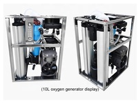 Concentrateur d'oxygène à compresseur commercial haute pureté 10L pour la fabrication de concentrateur d'oxygène industriel O2