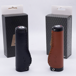 OEM/ODM <span class=keywords><strong>ODI</strong></span> <span class=keywords><strong>Poignées</strong></span> de guidon de vélo en cuir de bovin pour vtt Couvre-poignée de vélo à double verrouillage Antidérapant BMX Poignée de vélo pliante en microfibre - Product Image 5