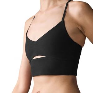 Sujetador Deportivo Transpirable de Talla Grande con Diseño de Logotipo Personalizado al por Mayor, sin Relleno, para Mujer, para Correr - Product Image 4