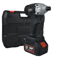 Nouvelle Clé à Chocs Électrique Sans Fil Industrielle de Qualité Professionnelle, Moteur Brushless, Batterie Li-ion 18V, Couple Max 230 Nm, 3 Tailles de Mandrin, Outil Électrique