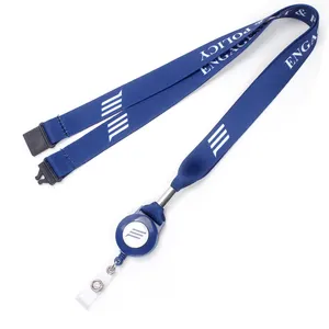 Lanyard Manufacturer Custom Logo Badge Holders Retractable Badge el Lanyard For Business