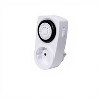 Interruptor de Tiempo Programable Mecánico de 24H y 3680W