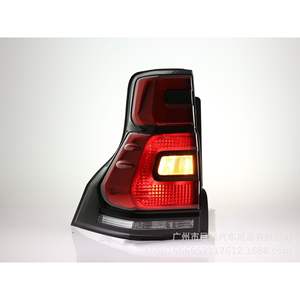 Feux arrière LED Jushun modifiés 18-20 pour Prado, lentille rouge, matériau ABS, étanches, clignotants et feux de position - Product Image 2