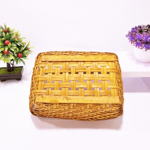 Bandeja <span class=keywords><strong>de</strong></span> Servicio para Pasteles y Postres Estilo Europeo, Tejida a Mano, Clásica, Cuadrada, <span class=keywords><strong>de</strong></span> Madera, para el Hogar, <span class=keywords><strong>Cesta</strong></span> <span class=keywords><strong>de</strong></span> Almacenamiento para Picnic - Product Image 6
