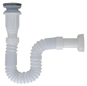 <span class=keywords><strong>Lavabo</strong></span> blanco Renovate Click Pop up <span class=keywords><strong>Tubo</strong></span> de drenaje <span class=keywords><strong>flexible</strong></span> - Product Image 2
