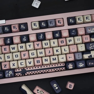 134 phím <span class=keywords><strong>Panda</strong></span> chủ đề Keycaps PBT Keycaps năm nhuộm thăng hoa soa hồ sơ Keycaps cho bàn phím chính mũ - Product Image 4