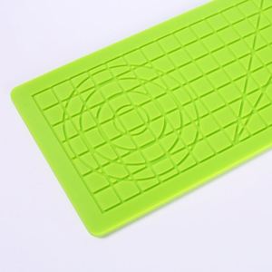 Stylo d'impression 3D transfrontalier très populaire, ensemble de dessin créatif DIY avec gabarit, en silicone rectangulaire, idéal pour les cadeaux de fête - Product Image 4