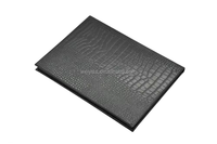 Prix usine promotion vente Restaurant Menu couvre haute qualité Restaurant Menu dossier PU cuir Menu titulaire couverture