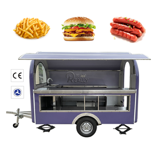 Camion Fast Food <span class=keywords><strong>con</strong></span> concessione ad aria condizionata per la vendita di cibo <span class=keywords><strong>con</strong></span> attrezzature da cucina - Product Image 2