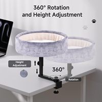 Ama-zon Table d'îlot d'intérieur moderne Offre Spéciale Mobilier nid de chat pour bureaux et tables de jeu Lit de bureau réglable rotatif à 360 °