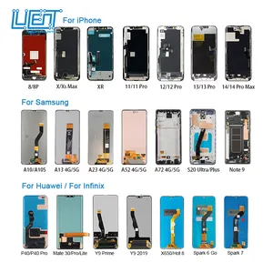 携帯電話LCD工場卸売異なるモデルデジタイザー部品携帯液晶画面携帯電話LCDタッチディスプレイ