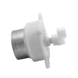 Moteur à engrenages en plastique JS30, moteur à engrenages CC 300, vitesse 500 tr/min, aimant permanent, construction à arbre de 8 mm pour utilisation en électroménager - Product Image 3