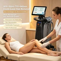 Produit Tendance 2026 : Appareil d'épilation laser à diode IceCooling 808+1064+755+940, grande taille de spot, haute énergie, Depilaser Beauté