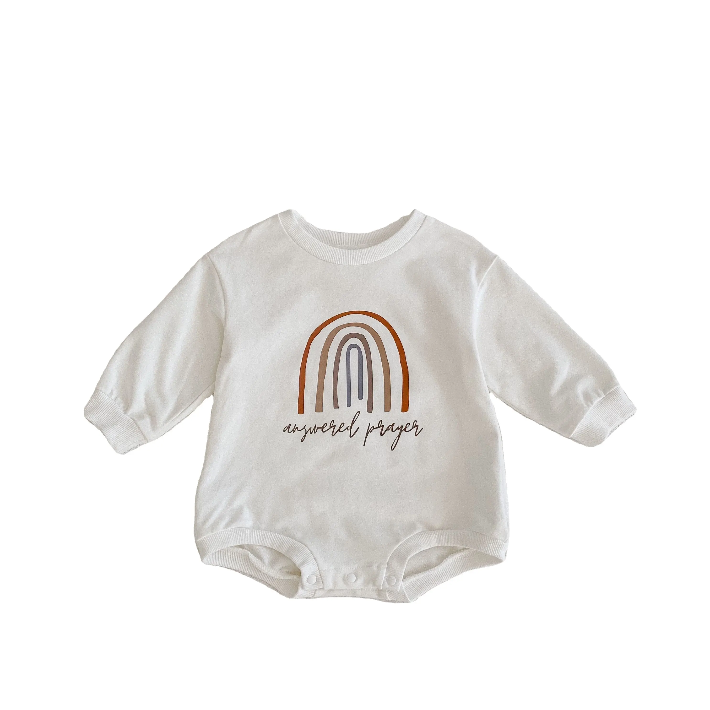 OEM baby clothing set Custom Baby Clothes 100% Cotton OEM short sleeve plain jumpsuit custom logo baby romper boy and girl