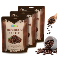 Poudre de café Arabica de qualité alimentaire avec vitamines et champignons, mélange instantané pour boisson, fabrication OEM, marque privée, approvisionnement direct usine