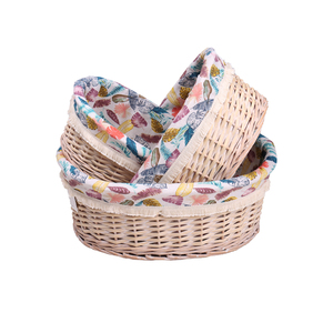 Cestino in <span class=keywords><strong>vimini</strong></span> tessuto a mano di alta qualità durevole sostenibile decorazioni per la casa-tessuto pieghevole in piedi per uso cucina artigianale - Product Image 4