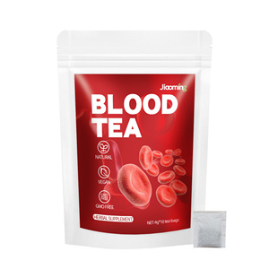 Jiaoming Hot Sale Private Label Hochwertige pflanzliche Blut reinigung Teebeutel 4g 10 teile/beutel hohe gesundheit liche Vorteile - Product Image 1