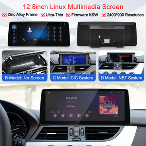 STWEI 2026 Nouveau Système Linux Slim 12,8 pouces Résolution 2400x900 Pour BMW Z4 E89 Lecteur Auto Sans Fil CarPlay KSW - Product Image 4