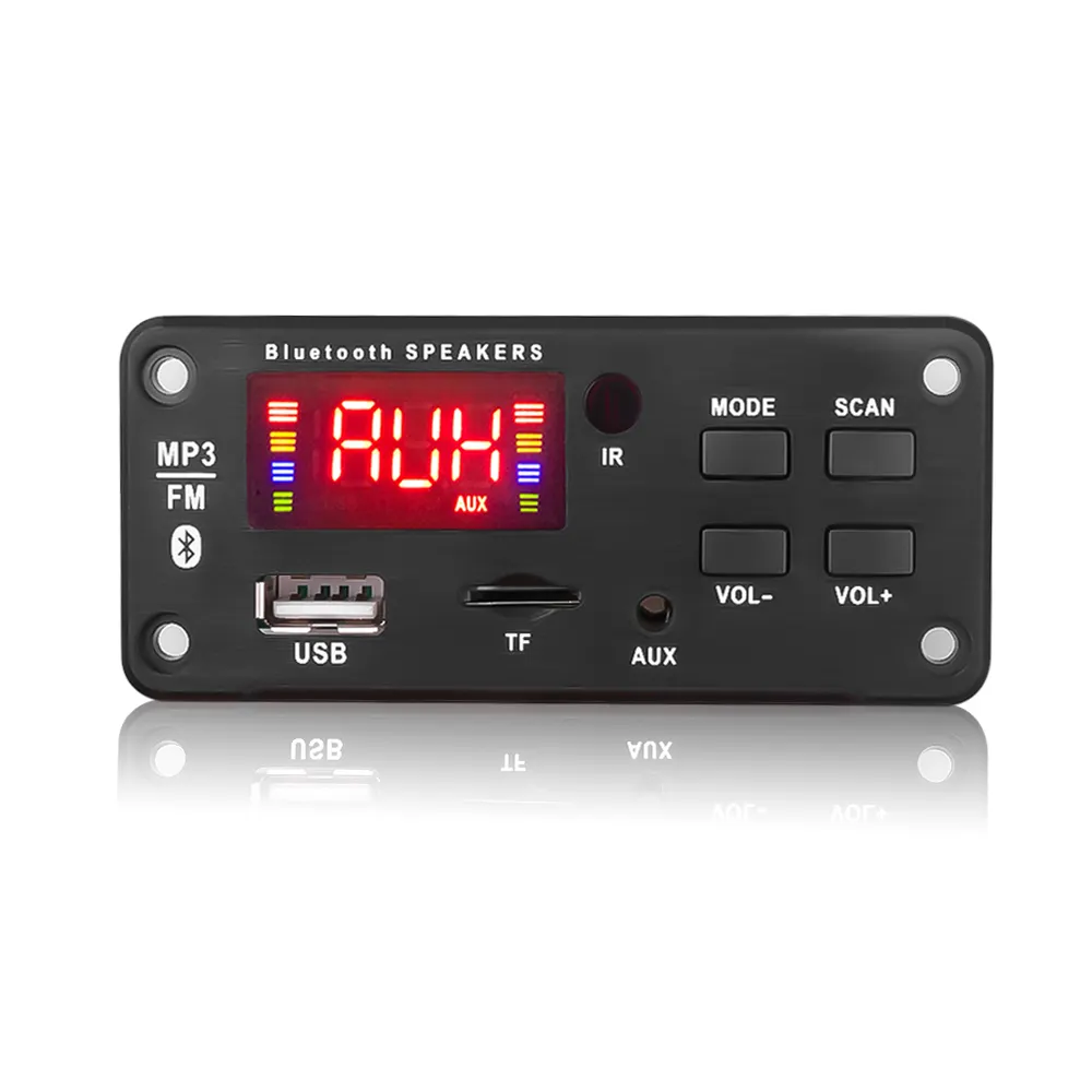 Kablosuz MP3 dekoder kurulu BT hoparlör anakart radyo modülü FM/ SD kart/AUX