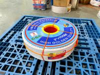Tuyau plat en PVC flexible haute pression de 3 pouces, durable, pour l'irrigation agricole professionnelle, longueur 50/100 m, léger, anti-UV