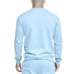 Chándal de punto de manga larga con diseño de equipo para correr, sudadera de entrenamiento deportivo informal de verano para hombre al por mayor - Product Image 4