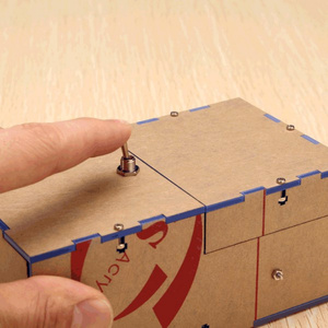 Kit de Bricolaje de Caja Inútil de Acrílico, Máquina Inútil, Regalo de Cumpleaños, Juguete Antiestrés, Gadget Geek, Bromas, Juego de Mesa, Juguetes Divertidos y Trucos - Product Image 3