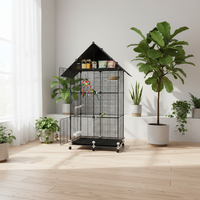 Cage à oiseaux pratique pour canaris, avec pendentif breloque pour bijoux, fabrication chinoise, taille moyenne