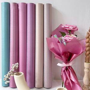 Papel de regalo de flores INUNION con textura de perla Papel de regalo de flores de nuevo diseño para el Día de San Valentín - Product Image 2