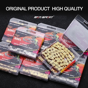 MSN-<span class=keywords><strong>Cadena</strong></span> de Bicicleta deportiva, <span class=keywords><strong>cadena</strong></span> de Bicicleta de montaña, de color plateado/dorado, 8V, 9V, 10V, <span class=keywords><strong>11V</strong></span> y 12V - Product Image 5