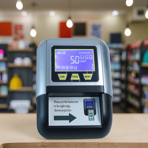 Machine de détection de devises multifonctionnelle N18, compteur de billets à détection de 4 faces avec construction en plastique pour USD et <span class=keywords><strong>EUR</strong></span> - Product Image 4