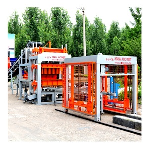Nouvelle machine à fabriquer des pavés entièrement automatique HongFa avec des machines à fabriquer des blocs de béton QT5 - Product Image 2