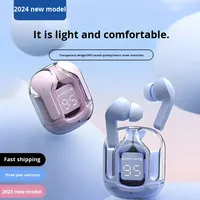 Écouteurs sans fil intra-auriculaires Air31 TWS, étanches IPX4, contrôle tactile 5.0, ENC, affichage numérique LED, son stéréo pour le sport