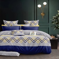 100% tissu polyester sergé imprimé floral doux pour la literie et les textiles de maison et pour les garçons et les filles