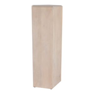 Tavolino con Piedistallo in Legno, Piccolo Supporto Laterale per Soggiorno, Camera da Letto, Arredamento Casa, Superficie per Bevande - Product Image 2