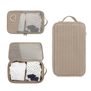 Sac à langer en toile de coton pour maman, idéal pour les voyages et le rangement de la crèche - Product Image 6