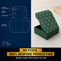 Boîte cadeau carrée pour bonbons de Noël vert foncé écologique, avec laminage mat, pliable en une seule pièce, rigide, pour envoi postal et collations